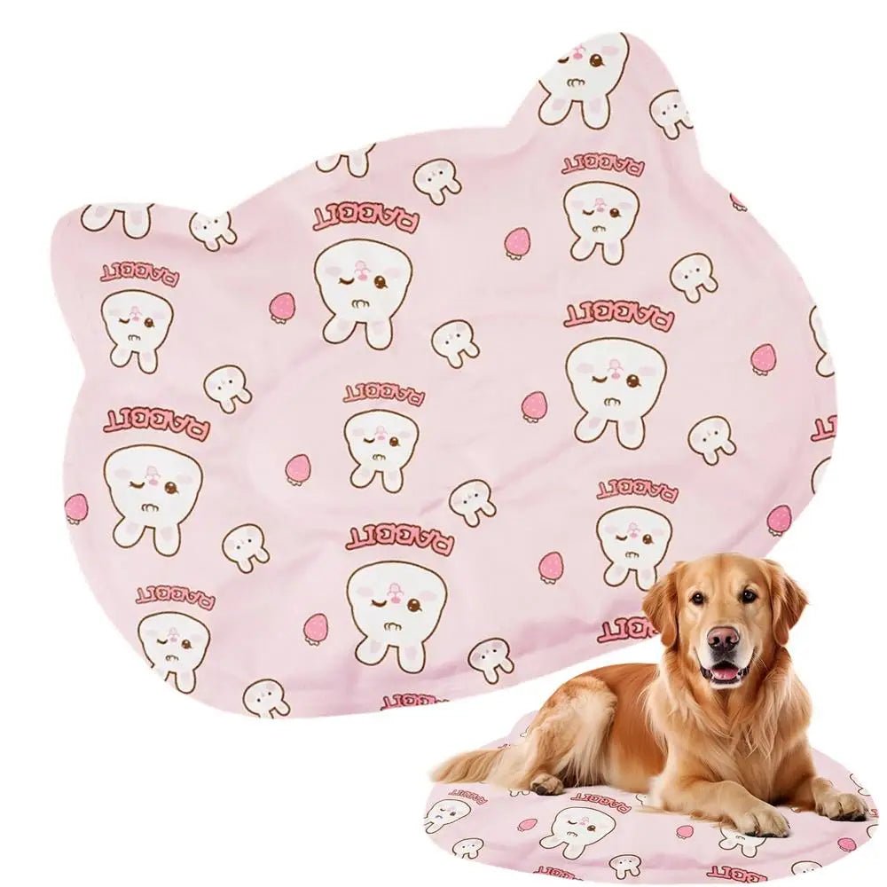 Cat Cooling Mat Summer Dog Resting Pad Gel Filled Kitten Cooling Mat For Indoor Living Room Bedroom Windowsill Road Trip Peaceful Pleasures Health and Wellness B China Mainland