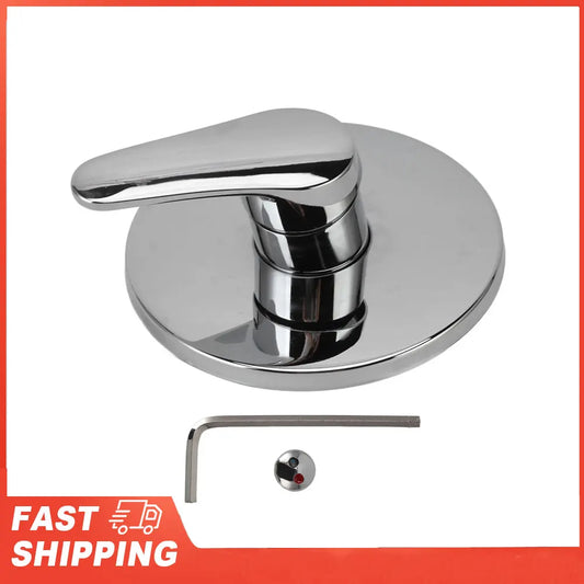 Wall Concealed Shower Faucet Decorative Cover Cold Water Tap Rust Peaceful Pleasures Health and Wellness