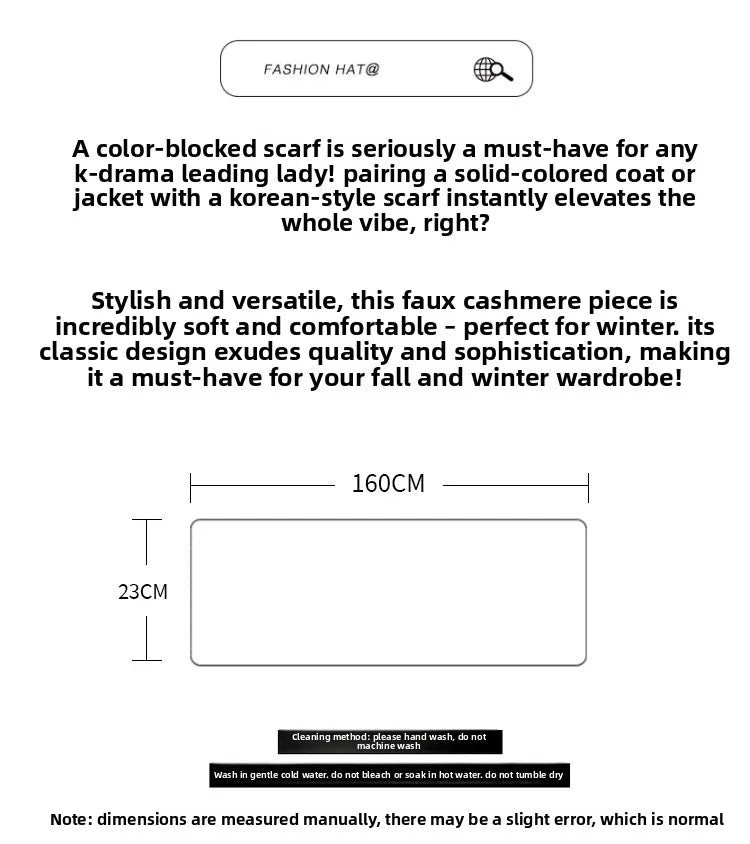 Original Korean Style Embroidered Puppy Solid Color Knitted Scarf Women Autumn Winter Student Neck Warmer Cozy Knit Neck Gaiter Peaceful Pleasures Health and Wellness