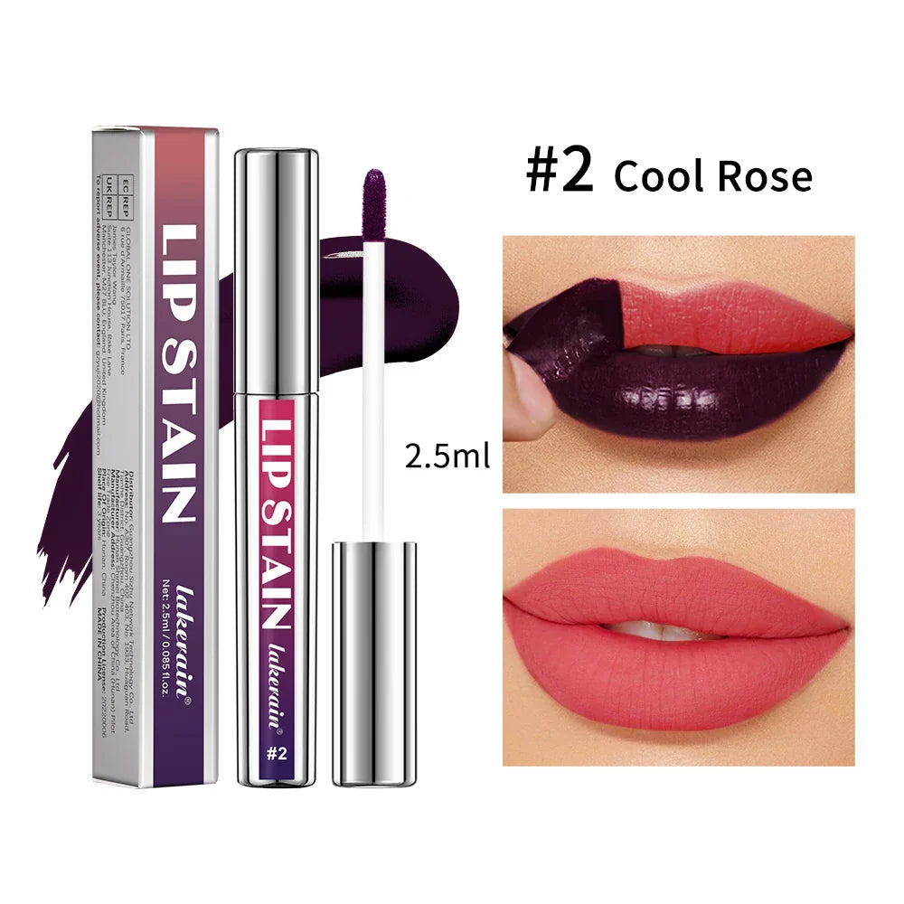 Lakerain Peel Off Lip Stain | Waterproof Long-Lasting Lip Tint Peel Off Lip Stain Oasis Select Color2