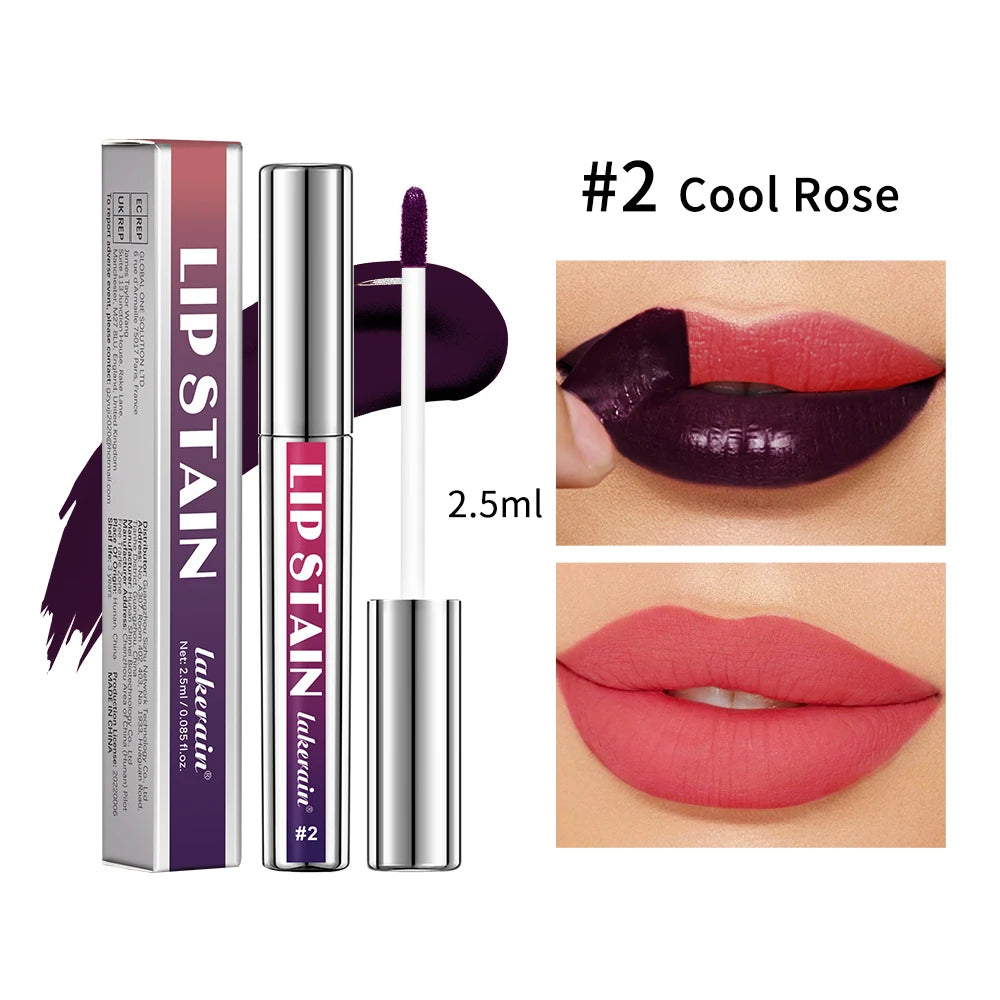 Peel Off Lip Stain Long Lasting Waterproof Reveal Lip Tint Transfer Proof Pink Red Non-stick Cup Lip Stain Makeup Cosmetics Peaceful Pleasures Health and Wellness Color2