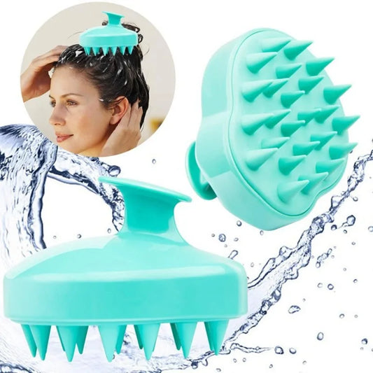 Soft Silicone Scalp Massage Shampoo Brush & Bath Comb Scalp Massage Brush Oasis Select