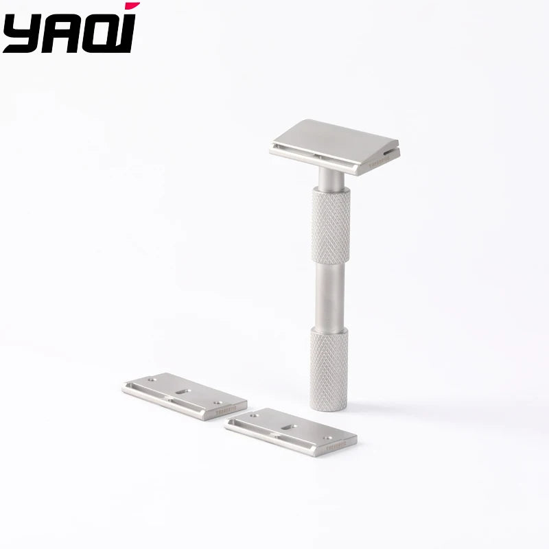 2026 YAQI Aileron GEM Blade Safety Razor Traditional Shaving Razor 3 Plates for Smooth Comfortable Cut Men's Grooming Essential Peaceful Pleasures Health and Wellness RAASS25110