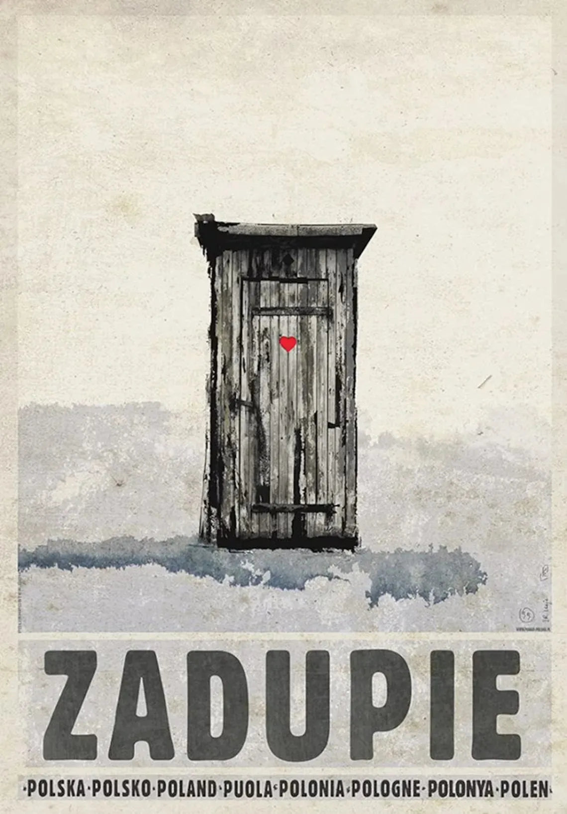 Retro Poland Canvas Wall Art – Babimost Podhale Wisła Prints