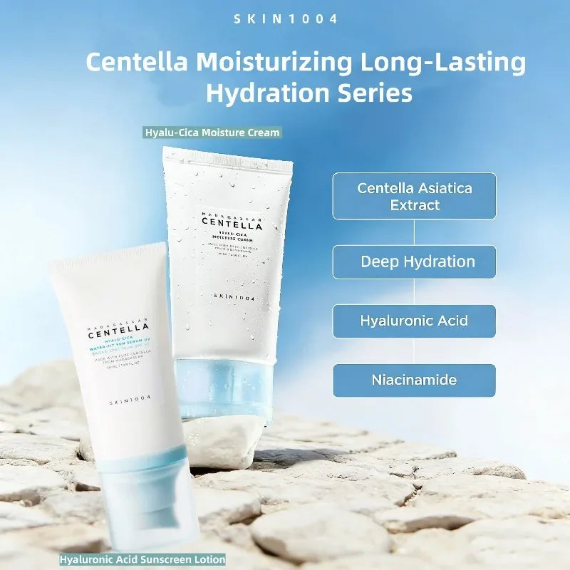 SKIN1004 Centella SPF50 Sun Serum & Moisture Cream Set Peaceful Pleasures Health and Wellness