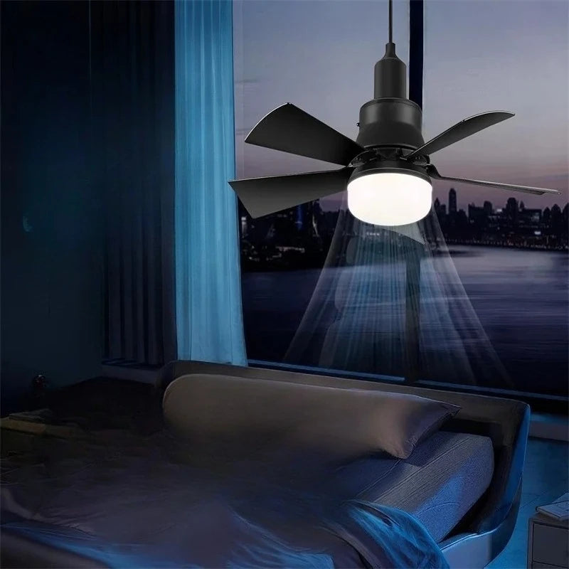 RTONTR LED Ceiling Fan Light with Remote | Modern Dimmable