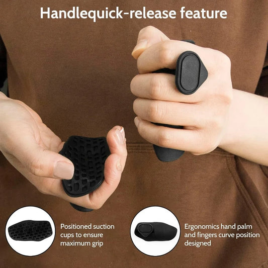 Silicone Weightlifting Grip Pads | Anti-Slip Palm Protection Weightlifting Grip Pads Peaceful Pleasures Health and Wellness