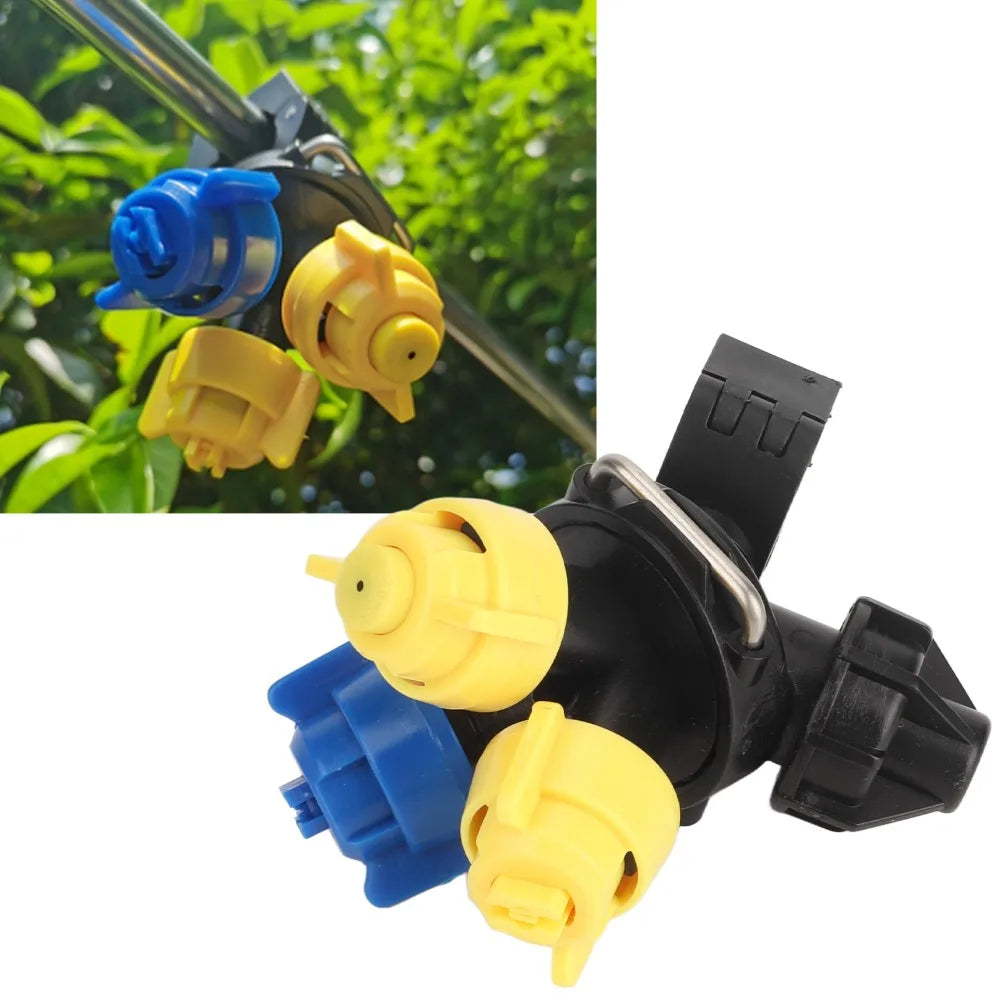 3-Head High Pressure Atomizing Spray Nozzle | Garden & Lawn
