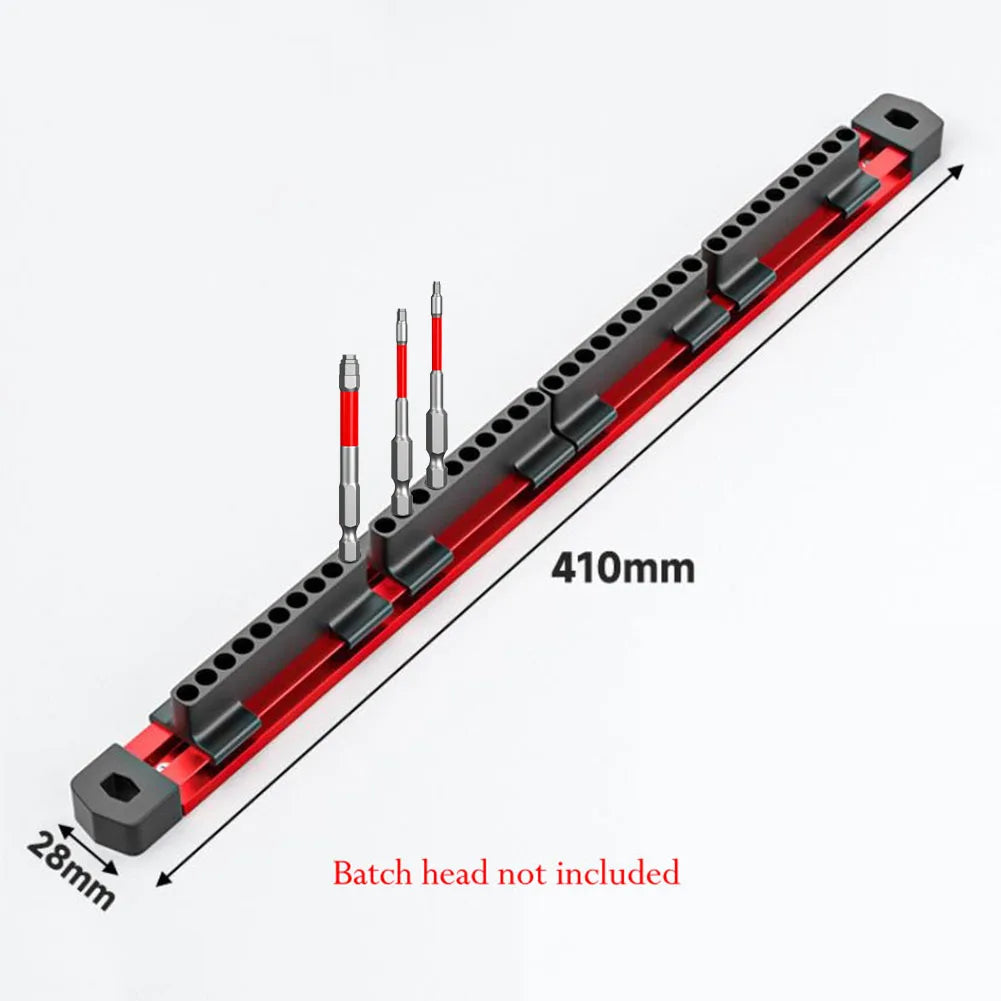 40 Holes Screwdriver Bit Holder Plastic Head Storage Drill Stand