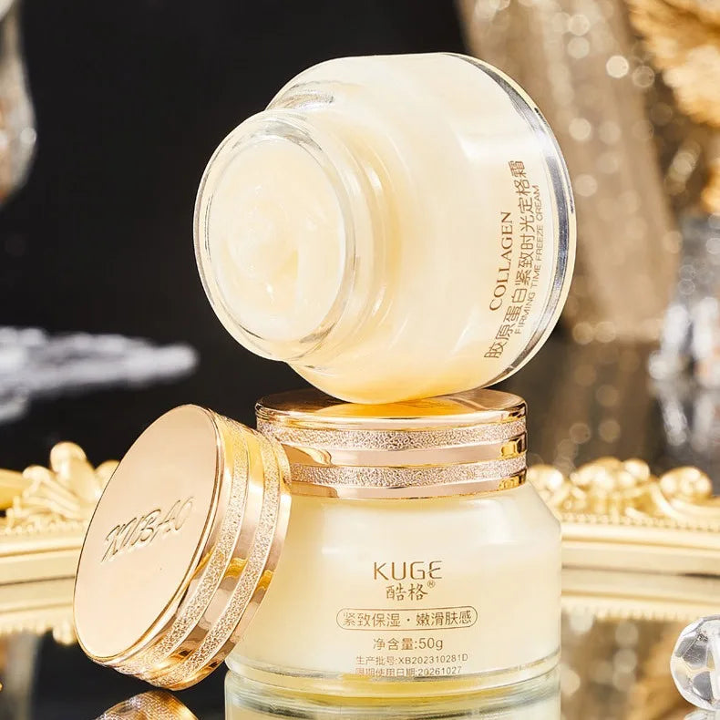 Collagen Cream Lifting Firming Cream MoisturizingReduces Wrinkles & Fine Lines Brighten 50g Peaceful Pleasures Health and Wellness