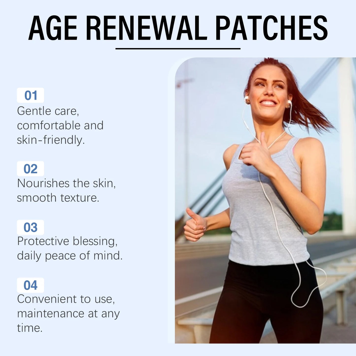Nourishing Body Care Patches – Anti-Aging Skin Renewal 30ct