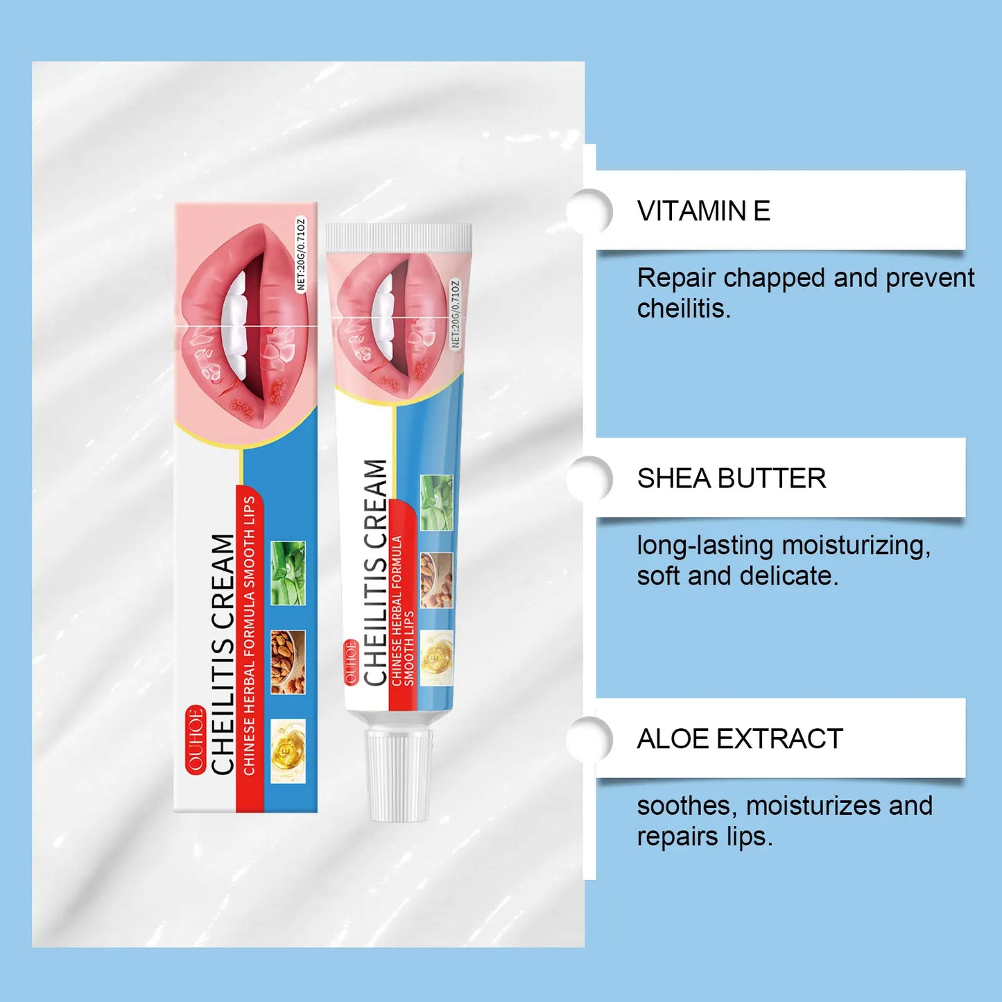 Moisturizing Lip Balm – Hydrating, Brightening & Exfoliating