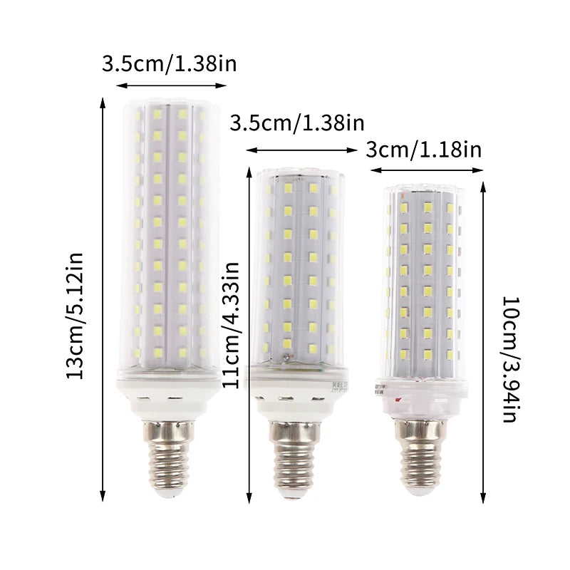 Versatile E27 E14 18W 20W 30W LED Lamp Corn Bulb AC85-265V No Flicker 2835 SMD LED Candle Bulb Corn Lamp Light Bulbs Home Light Peaceful Pleasures Health and Wellness