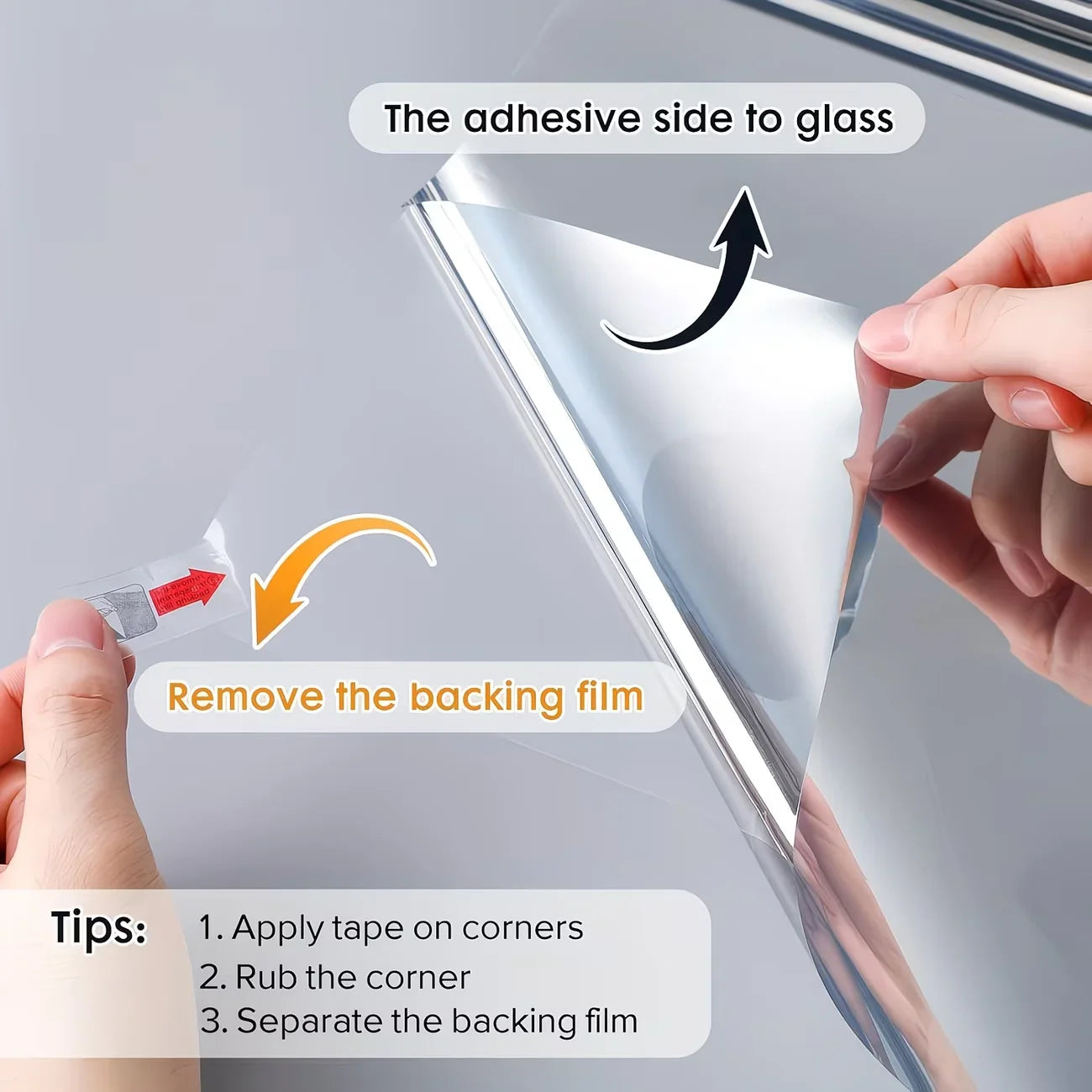 Reflective Window Film – Heat Insulation, UV & Privacy