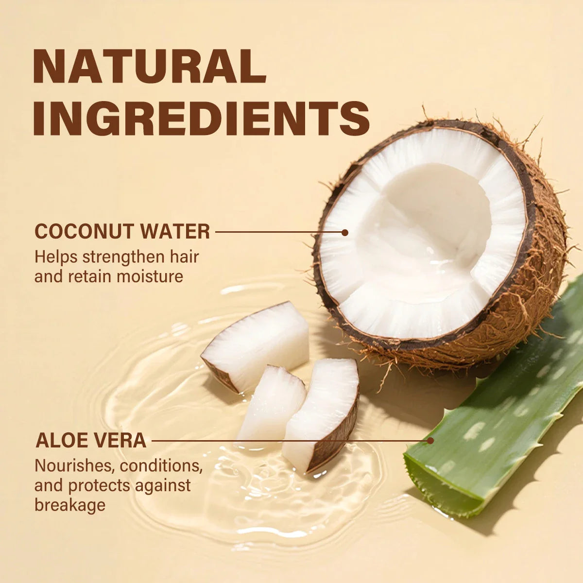 Pre-Shampoo Detangler with Aloe & Coconut | Pre-Poo Treatment