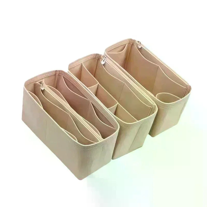 Felt Purse Organizer Insert – Bag Shaper & Storage Liner