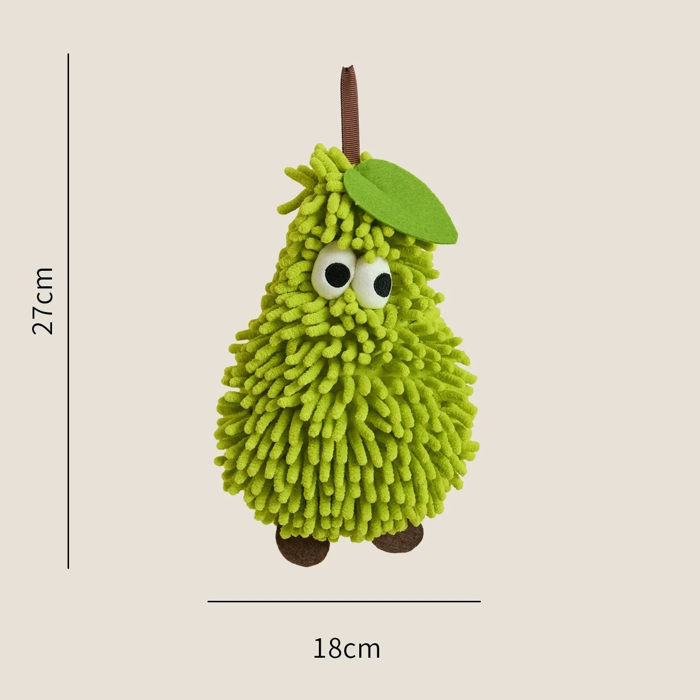 Fruit Shaped Hanging Hand Towels | Soft Chenille Washcloth