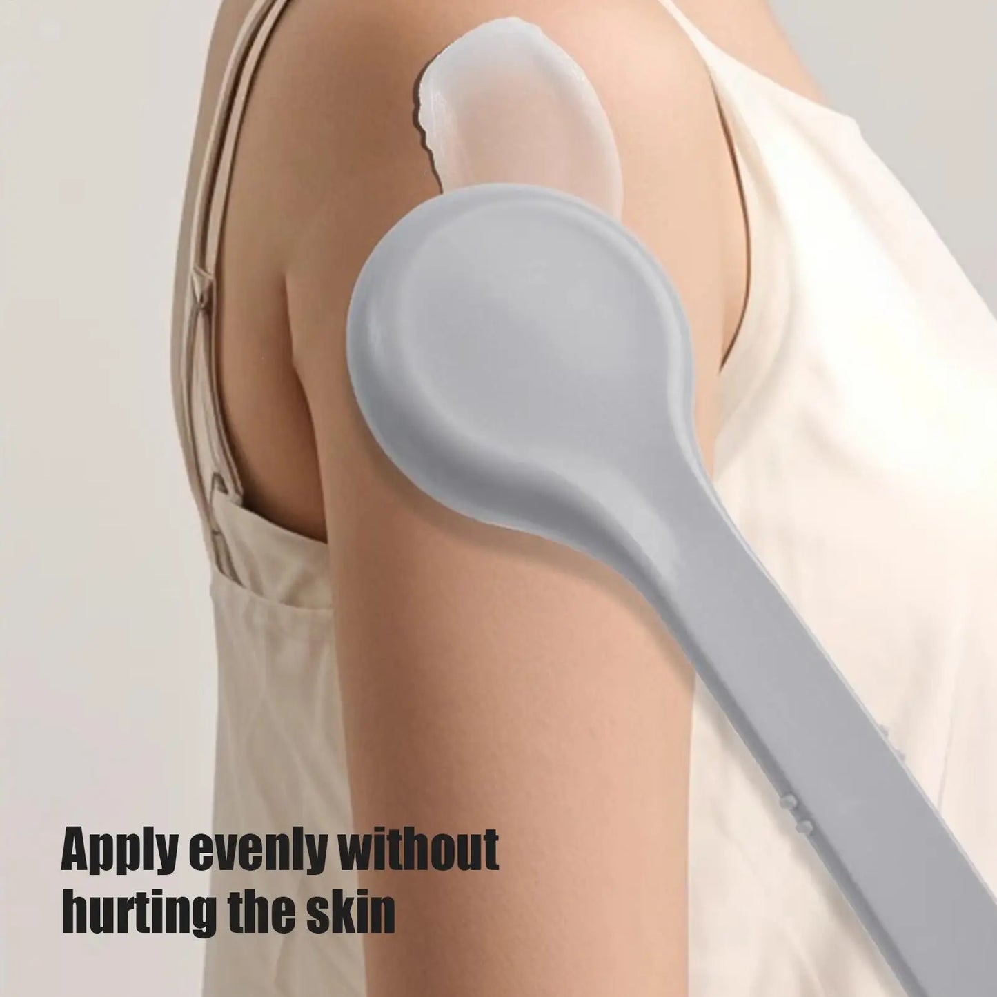 Long Handle Back Lotion & Sunscreen Applicator Brush