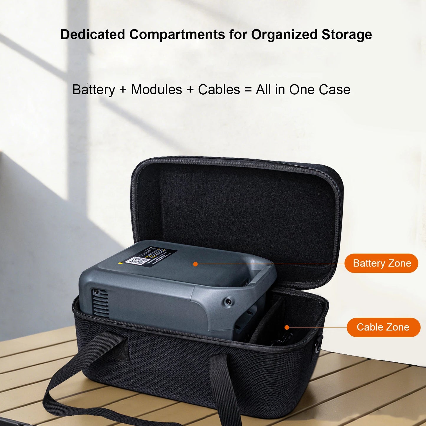 Case For DJI Power 1000 Mini Anti-Collision Waterproof Protective Shoulder Bag With Hand Carry For Camping Travel Storage Peaceful Pleasures Health and Wellness