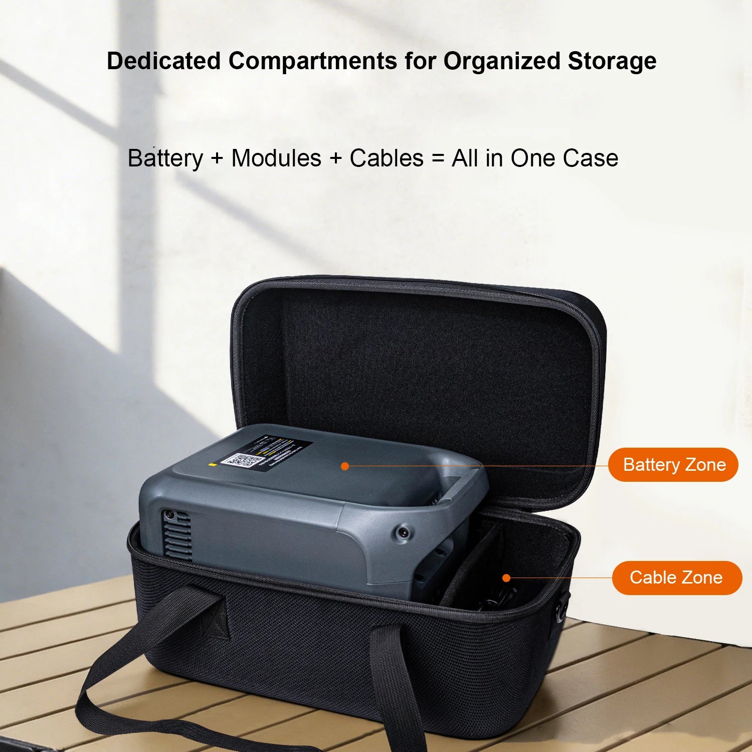 Case For DJI Power 1000 Mini Anti-Collision Waterproof Protective Shoulder Bag With Hand Carry For Camping Travel Storage Peaceful Pleasures Health and Wellness