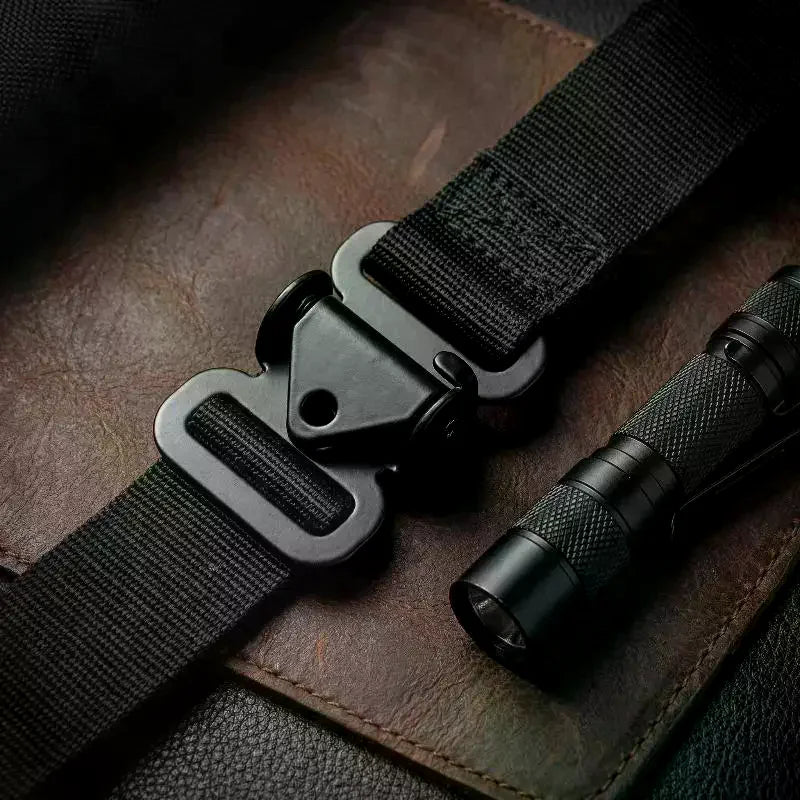 Metal Anti-Slip Buckle Fasteners for Backpack & Luggage (3 Pcs)