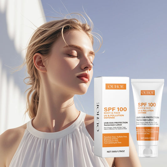 SPF 100 Hydrating Sunscreen Lotion | UVA UVB Protection 50g