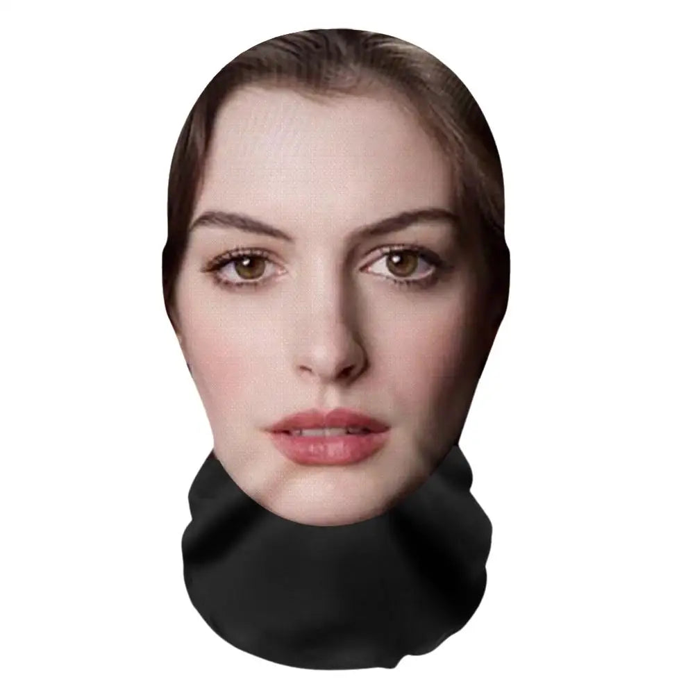 3D Printed Funny Mesh Balaclava Full Face Cosplay Hood Mask