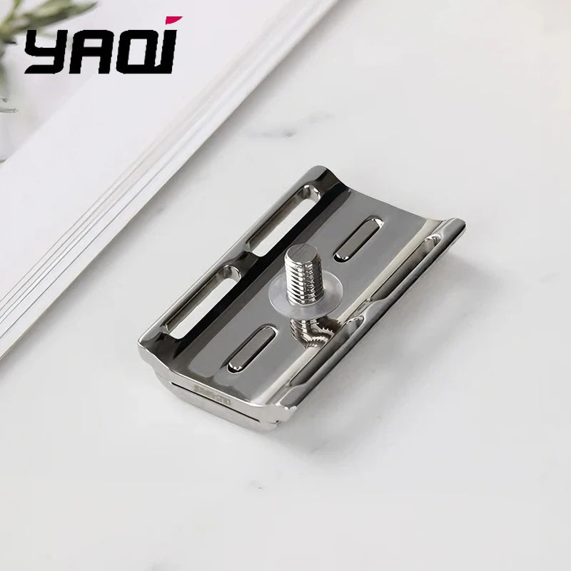 2026 YAQI Ghost 70SP Safety Razor Head 316 Stainless Steel Polished 0.7mm Blade Gap - Single Razor Head Peaceful Pleasures Health and Wellness