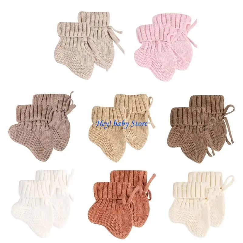 Knitted Baby Socks 0-6 Months | Soft, Warm & Breathable