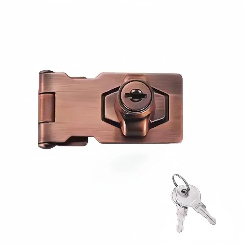 3-Digit Combination Password Lock Security Door Bolt Cabinet Password Lock Drawer Lock Anti-theft Household Cabinet Hardware Peaceful Pleasures Health and Wellness 3inch C