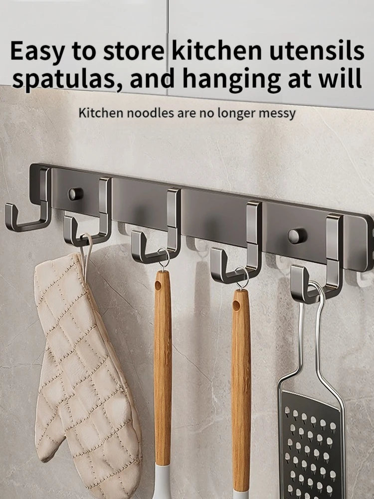 YUNJIEYA Aluminum Wall Hooks – Coat, Robe & Wardrobe Hanger
