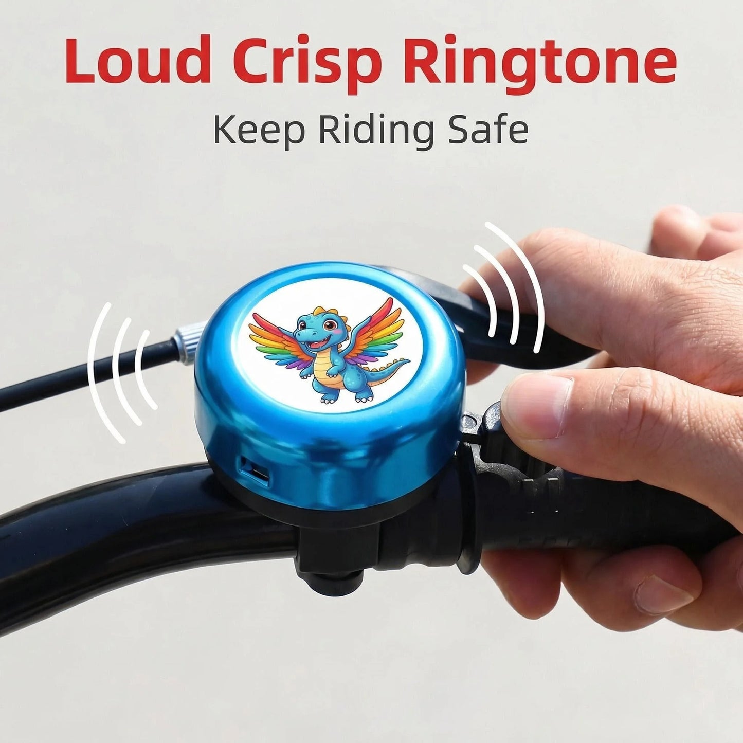 Kids Dinosaur Bike Bell | Bicycle, Scooter & Balance Bike