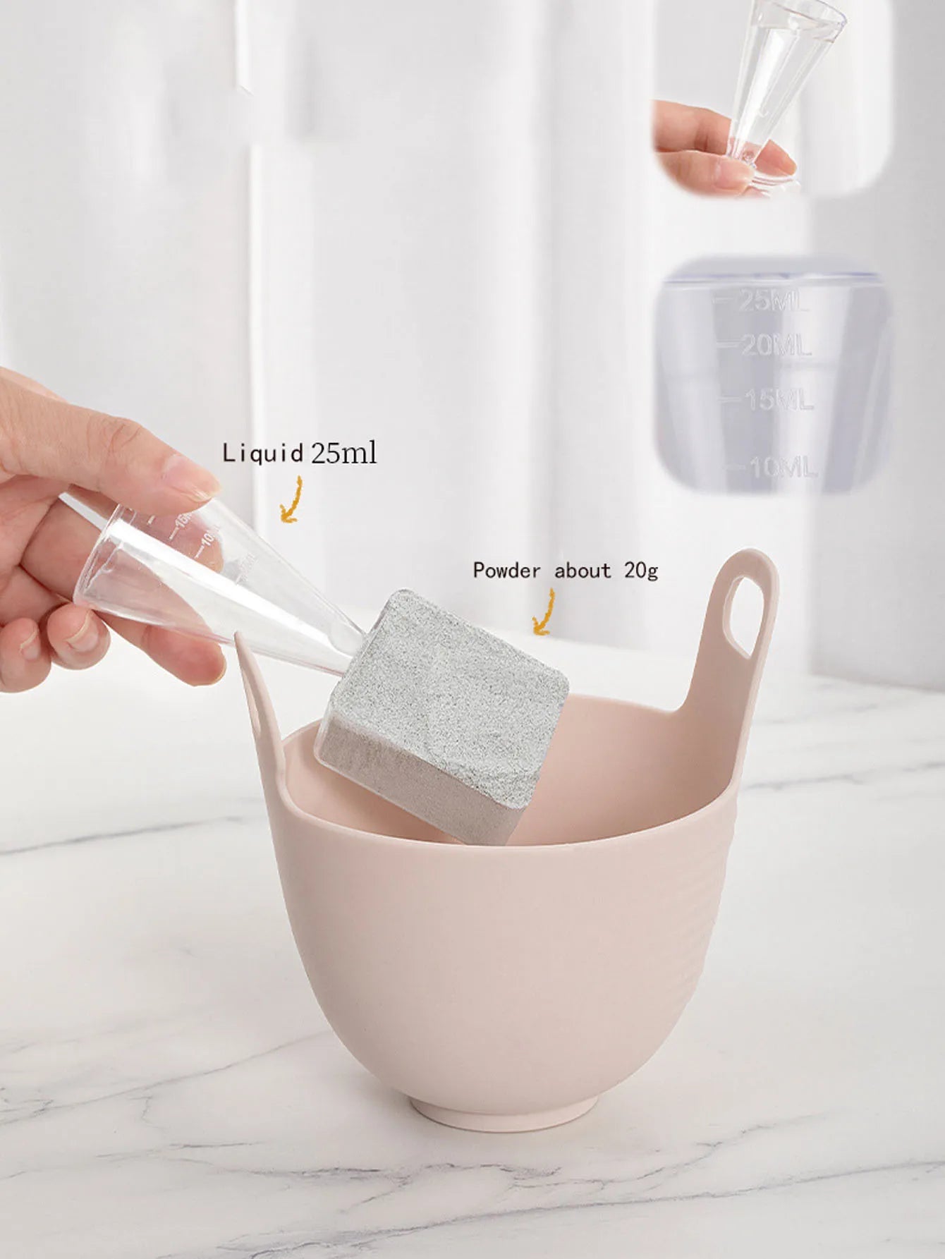 Silicon Mask Bowl Mixing Bowl Set DIY Homemade Face Mask with Double-Ended Massage Brush Peaceful Pleasures Health and Wellness
