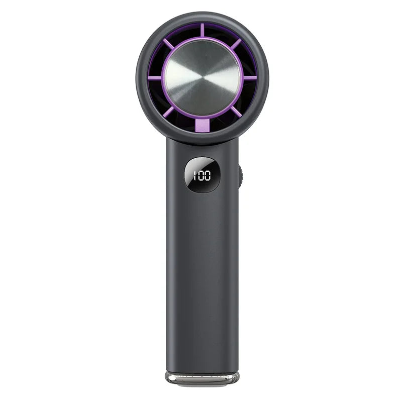 URGGU Handheld Turbo Fan – 100 Speeds, USB Rechargeable