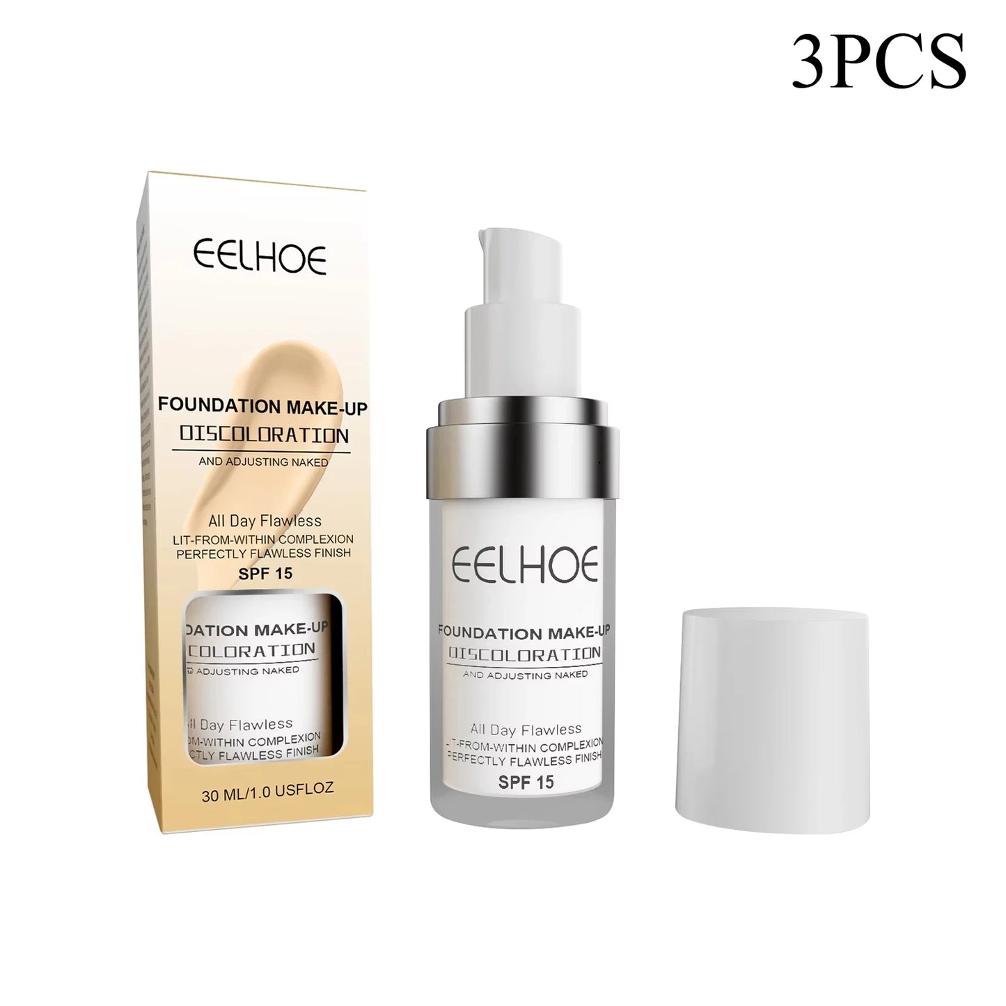EELHOE Color Changing Liquid Foundation – Waterproof Full Coverage