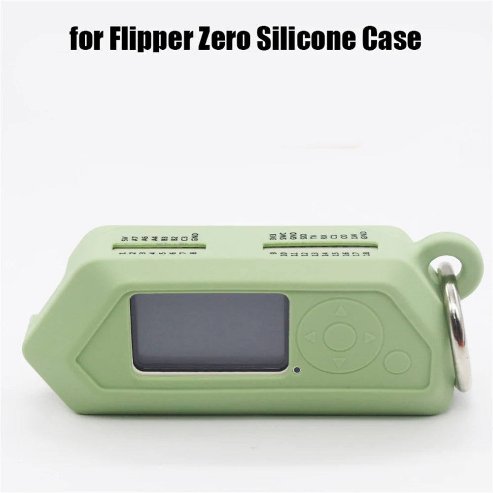 Silicone Case For Flipper Zero Game Console Protective Cover For Kids Game for Flipper Zero Body Shell Children Game Accessories Peaceful Pleasures Health and Wellness