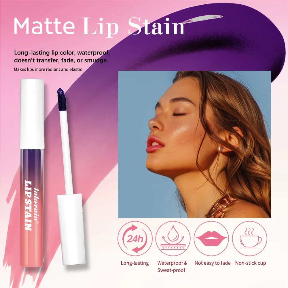 Lakerain Peel-Off Lip Stain | Waterproof Long-Lasting | 3 Colors Peel-Off Lip Stain Oasis Select