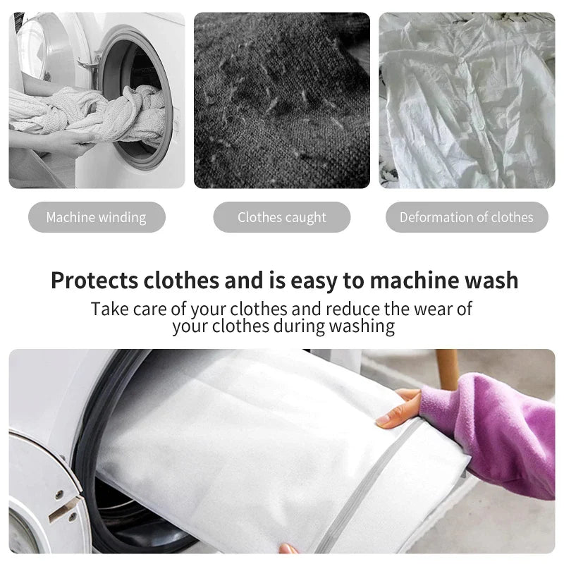 Mesh Laundry Bags for Delicates | Reusable Honeycomb Wash Bags