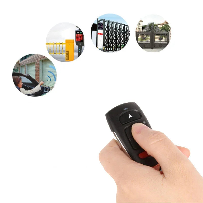 4-Button 433MHz Copy Remote for Garage & Roller Shutter Doors