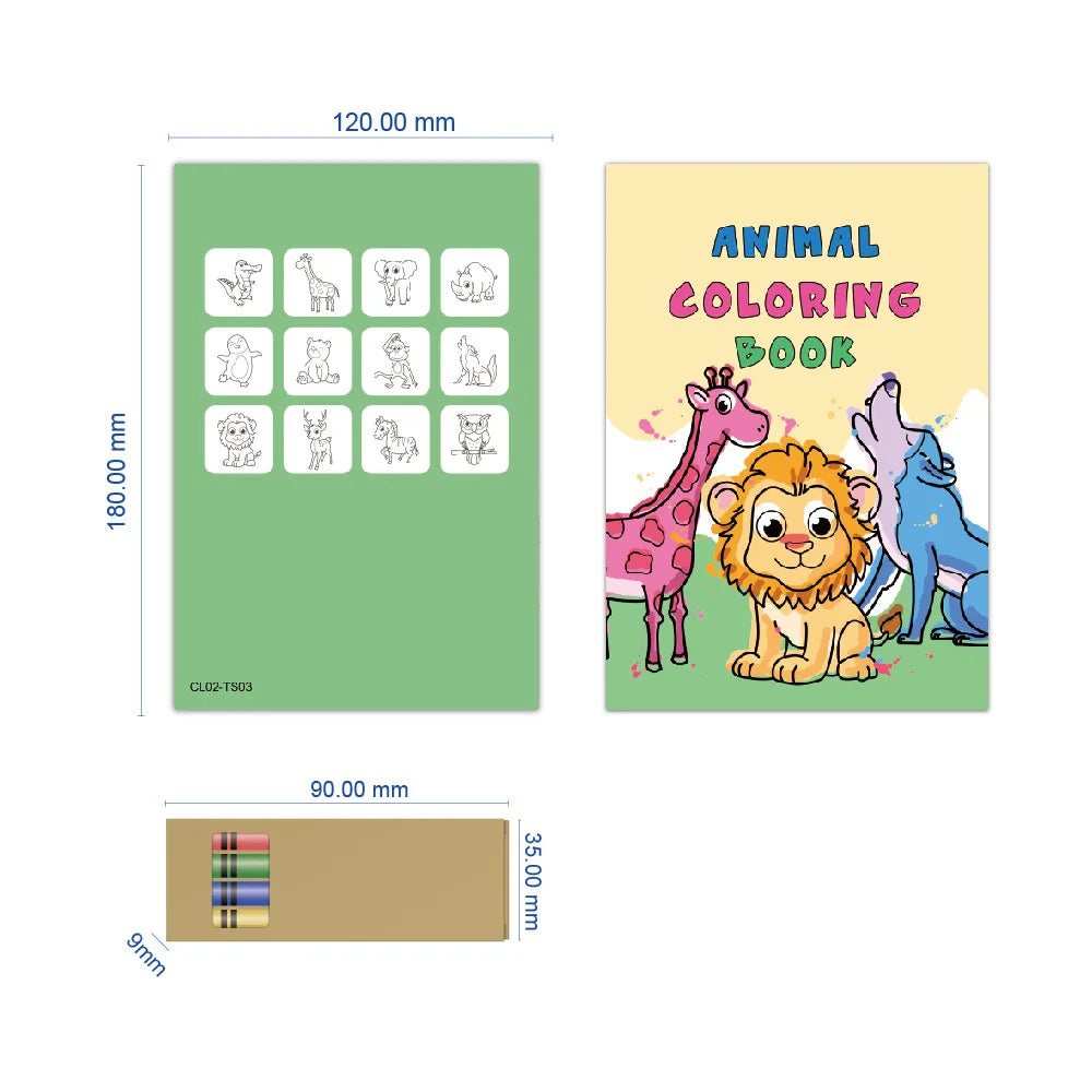Coloring Books Kids Cartoon Doodle Party Theme Drawing Pages Festival