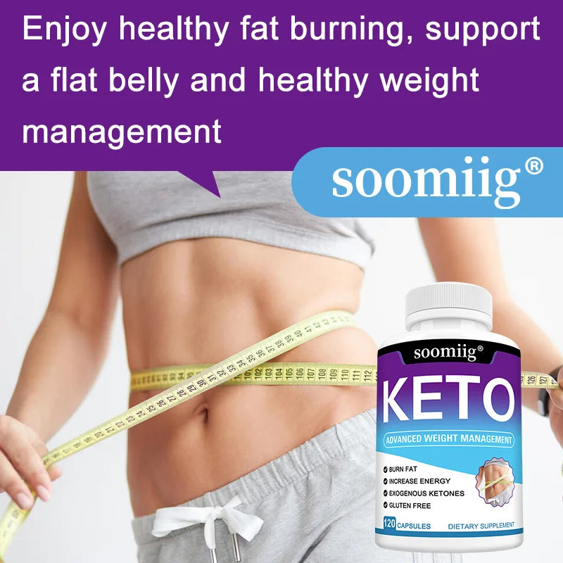 SOOMIIG Keto Capsules – Detox, Appetite Suppress & Energy Boost