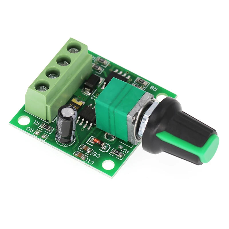 New DC Motor Speed Regulator 1.8V 3V 5V 6V 12V 2A Speed Regulator Switch Function Peaceful Pleasures Health and Wellness