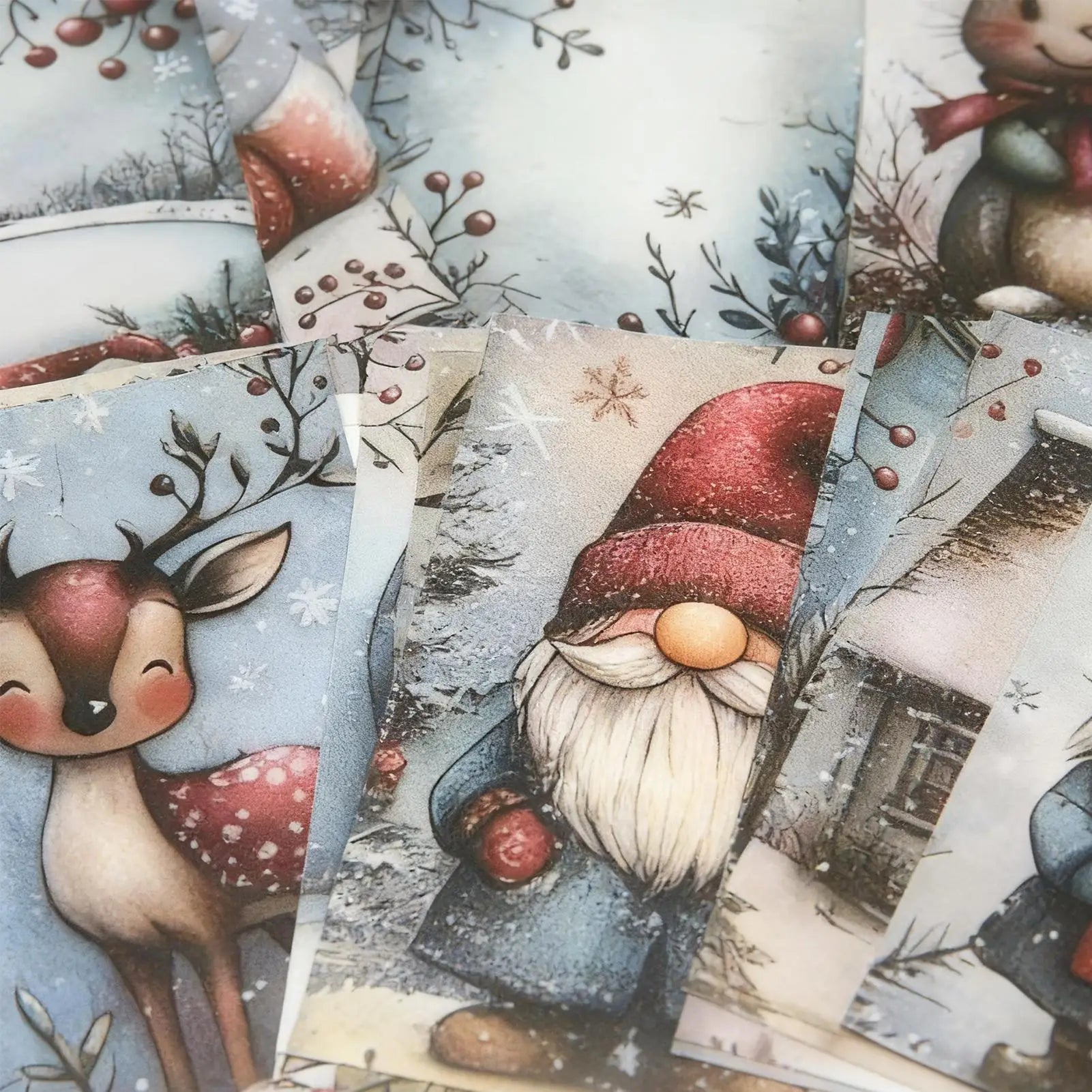 Christmas Greeting Cards Set of 20 – Assorted Holiday Designs Holiday Greeting Cards Peaceful Pleasures Health and Wellness