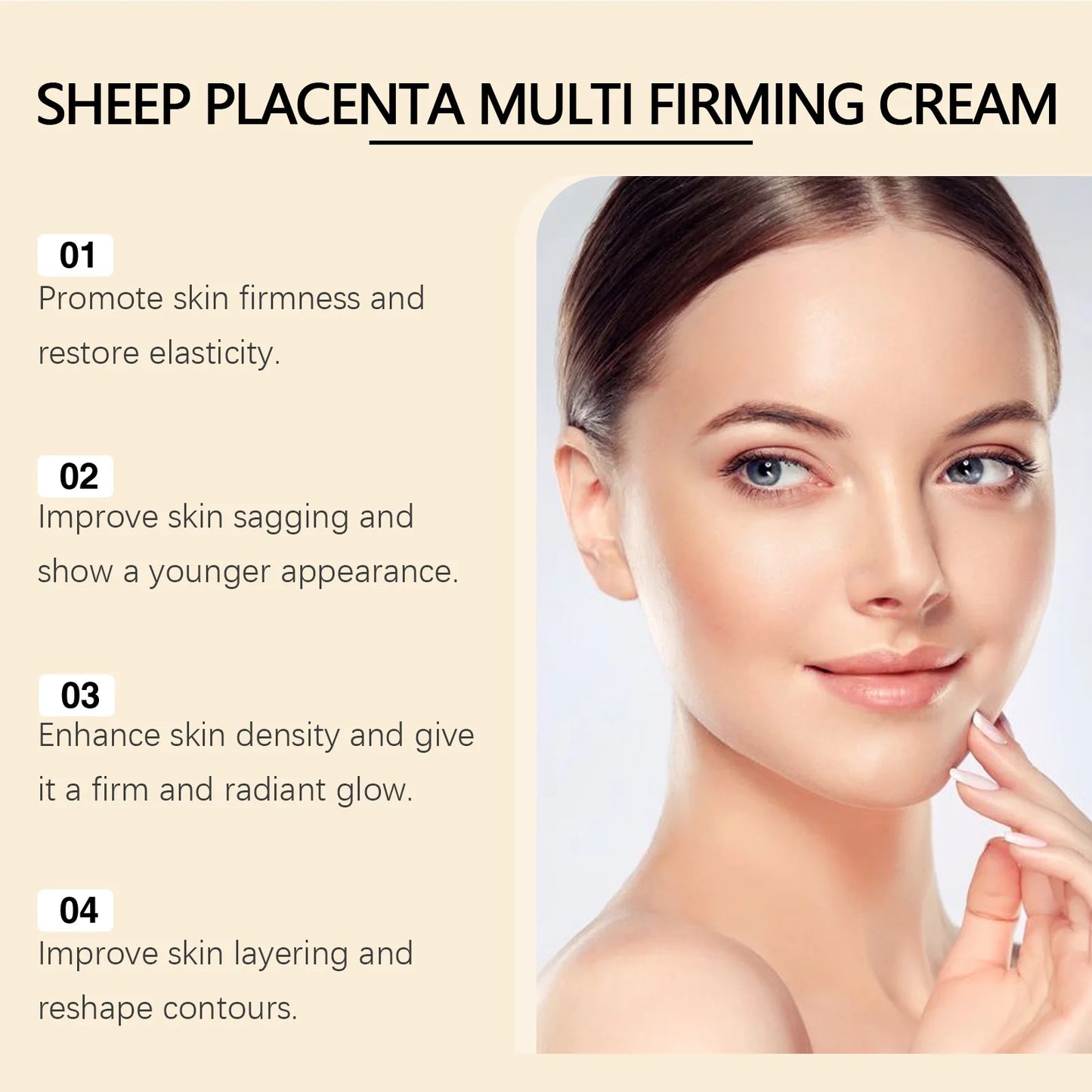 Sheep Placenta Firming Cream with Collagen – Face & Body