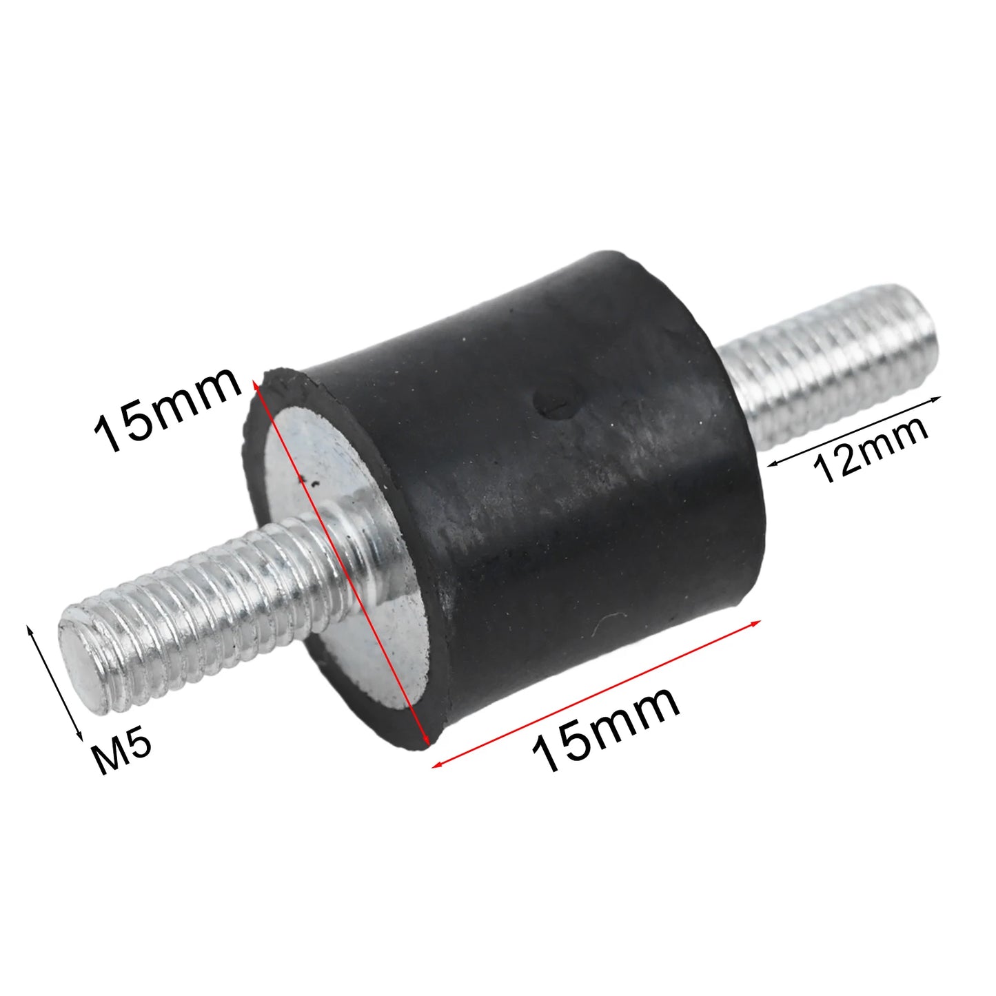 4 X Rubber Buffer Vibration Damper Silent Block Metal Protects