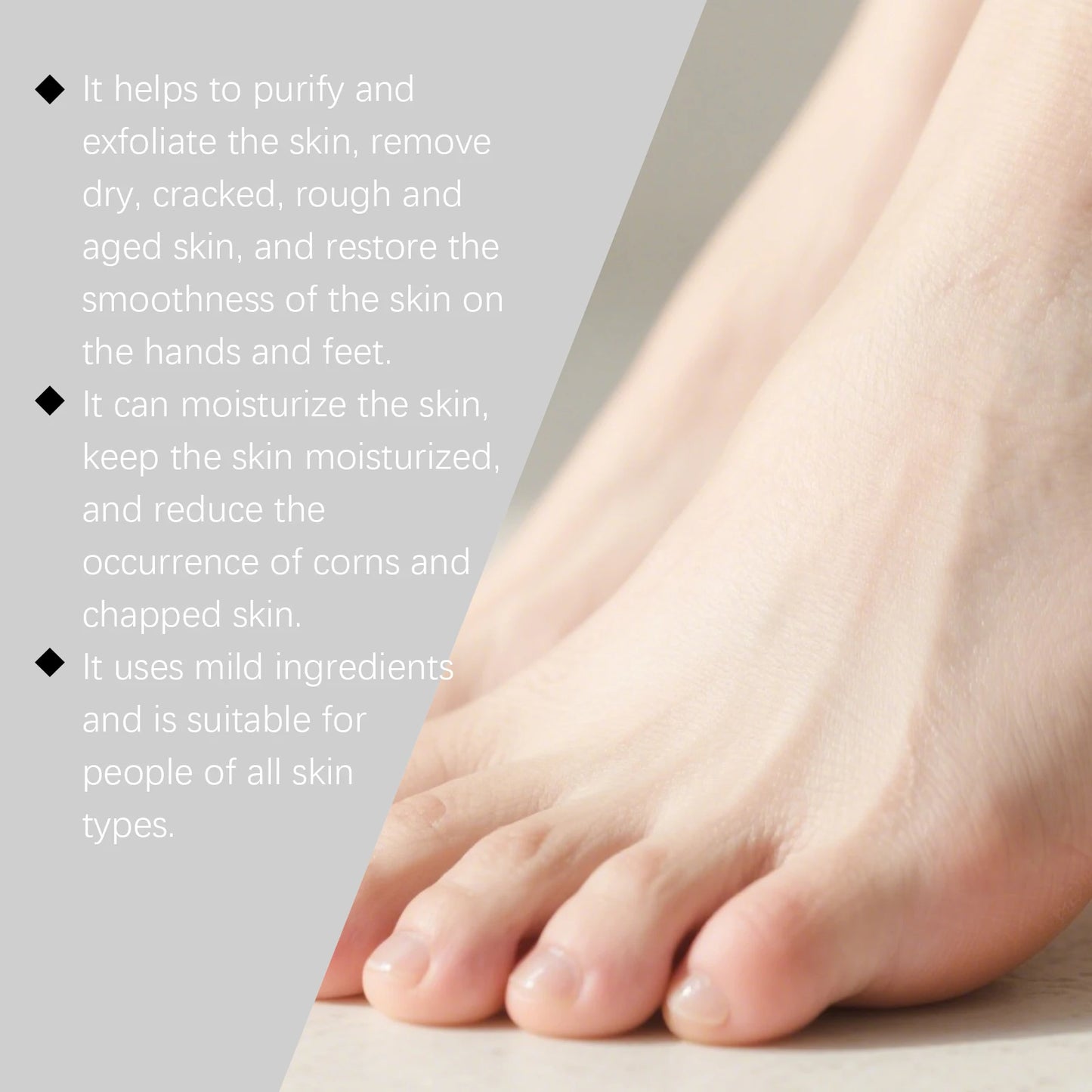 Christmas Urea Hand Foot Care Stick Moisturizing Balm for Dry Cracked Heels Elbows & Knees Gentle Exfoliation Softening Skin Peaceful Pleasures Health and Wellness