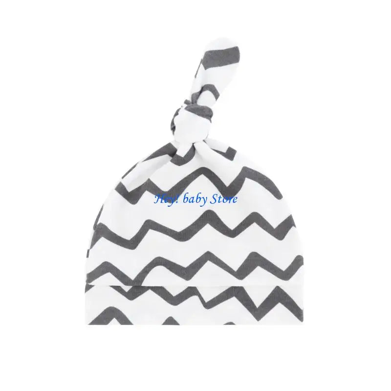 Soft Cotton Knotted Baby Hat – Newborns & Infants 0–24M