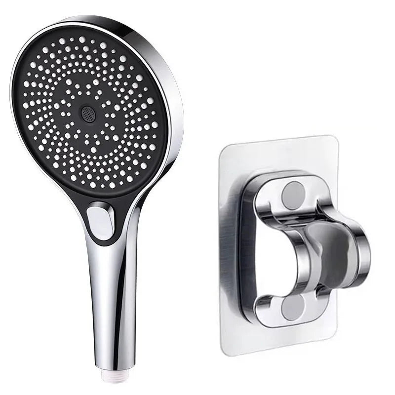 3-Mode High Pressure Handheld Shower Head | ABS Plastic