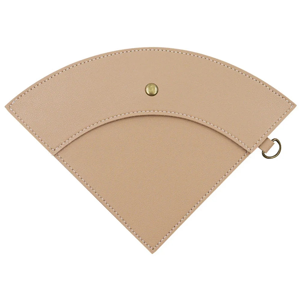 PU Leather Coffee Filter Paper Holder Bag | Waterproof Pouch Coffee Filter Holder Peaceful Pleasures Health and Wellness Khaki