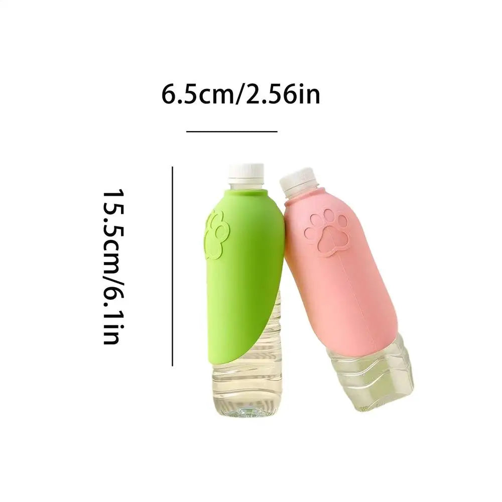 Foldable Dog Water Bottle 2-Pack | Portable Pet Travel Dispenser